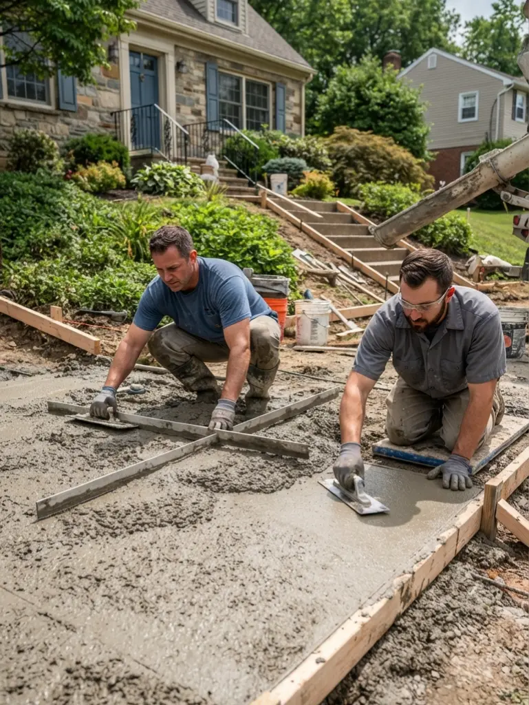 Best Concrete Services in Pennsylvania - Concrete Contractors in PA - TrueBlue Home Improvements and Foundations