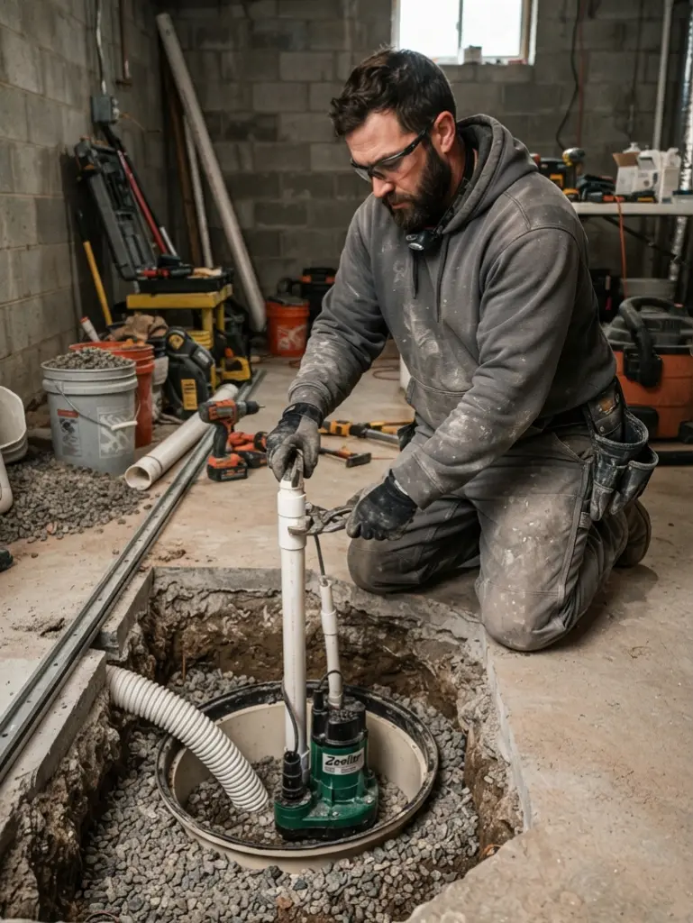 Best Sump Pump Installation Contractors in Pennsylvania - Basement Waterproofing in Pennsylvania - TrueBlue Home Improvements and Foundation Repair