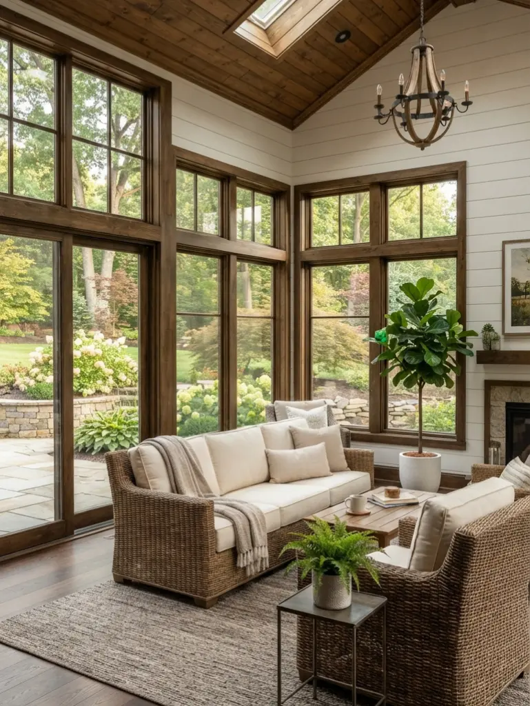 Four Season Sunroom Installation Services in Pennsylvania - Sunroom PA - TrueBlue Home Improvements and Foundations